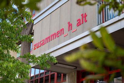 Das Gebäude des "Zusammen-h-alt" auf dem Lagerplatz in Winterthur