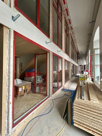 Flumserei Baustand August 2026 Werkgasse