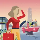 Frau Abendrot geht auf Wirkungsreise