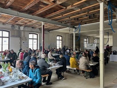 Egnach Siedlungszmorge 2026 Personen beim Frühstück