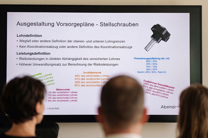 Mitglieder des Stiftungsrates bei der Schulung zum Thema Vorsorgepläne