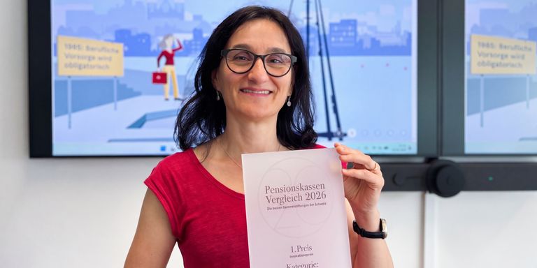 Enza Bögli mit dem Innovationspreis