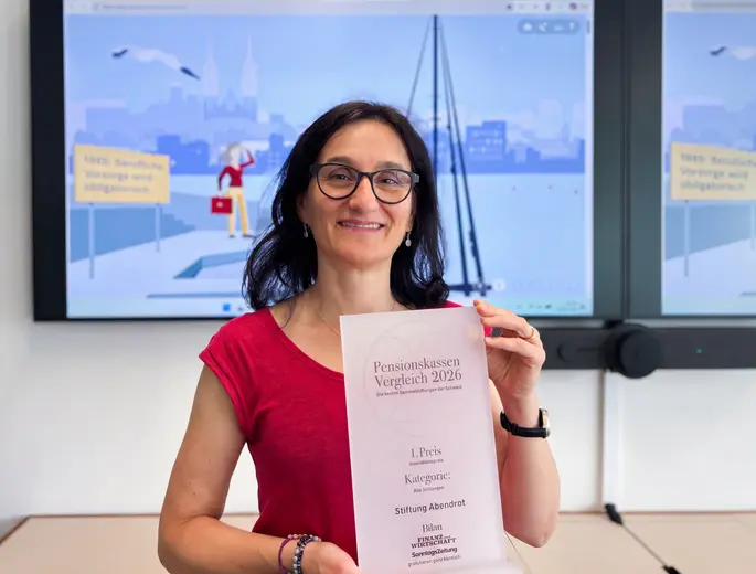 Enza Bögli mit dem Innovationspreis