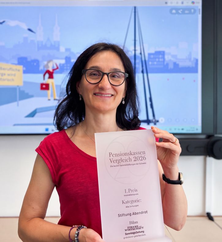 Enza Bögli mit dem Innovationspreis